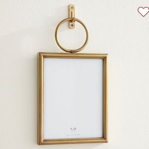 New. Pottery Barn Antique Bronze Picture Frame. All original hardware included.